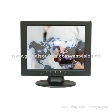 10.4-inch Wall-mounted CCTV LCD Monitors with 640 x 480 Pixels